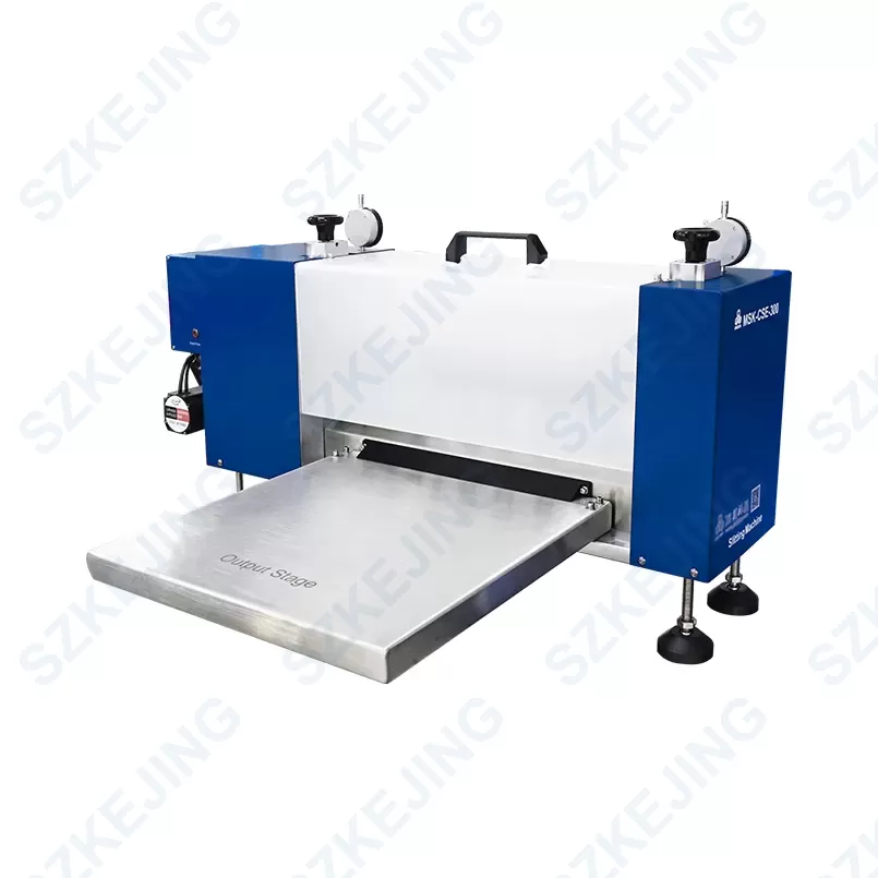 MSK-CSE-300-09 Semi-Automatic Slitting Machine for Electrodes of Cylinder Battery-MSK-CSE-300